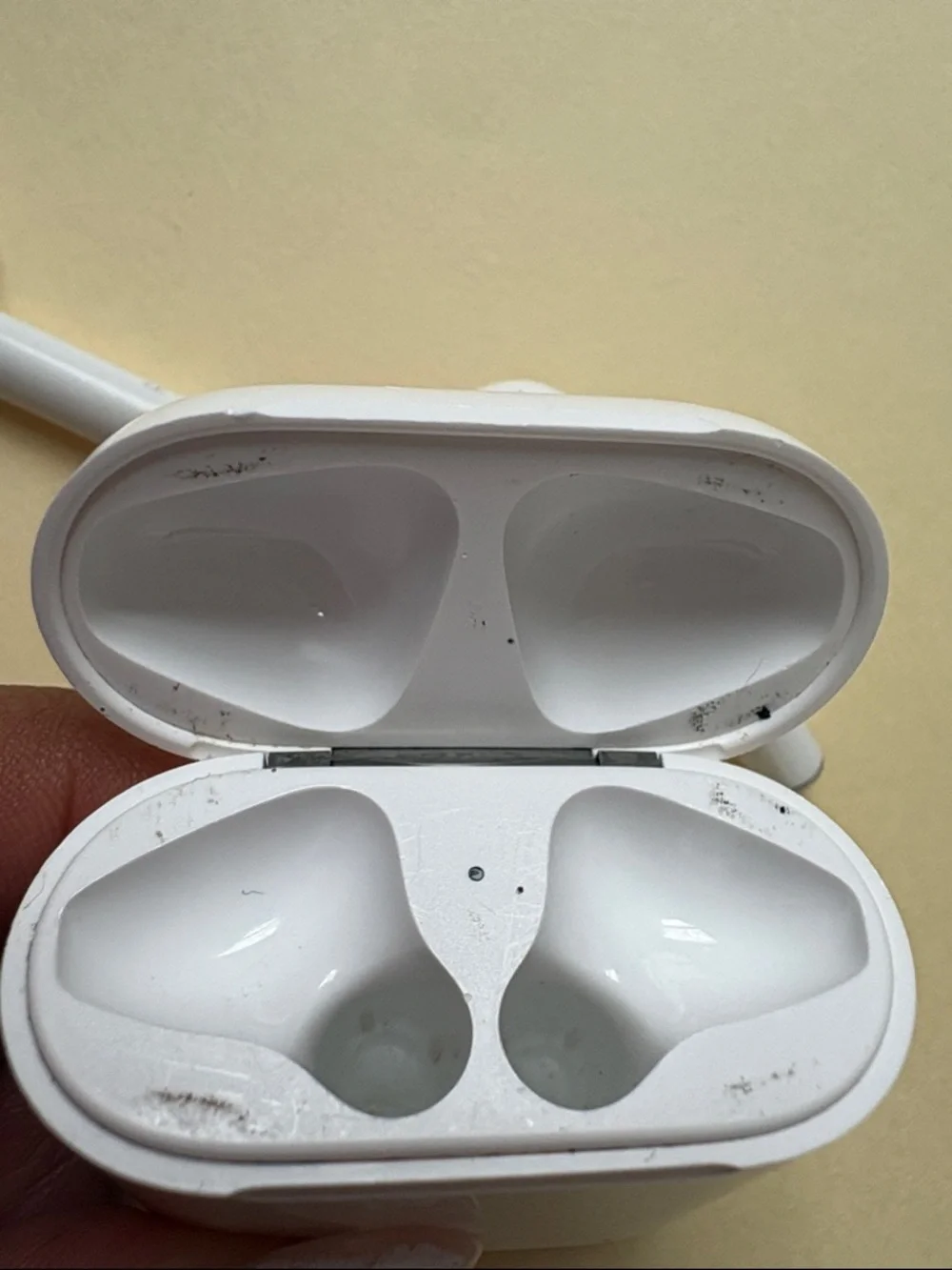 2nd Generation Wireless True Bluetooth Earbuds with Charging Case - White